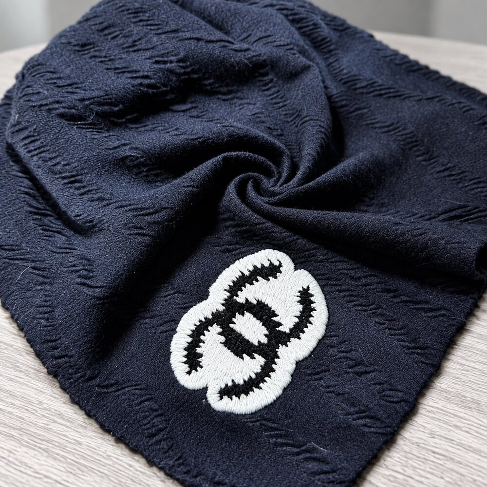CHANEL Textured CC Knit Beanie - Picture 5 of 6